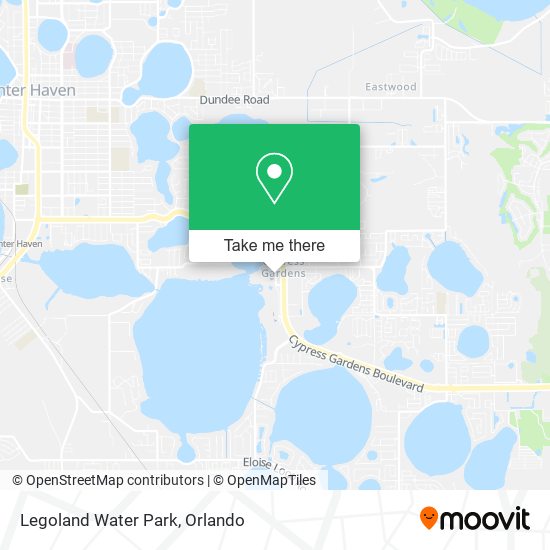 Mapa de Legoland Water Park