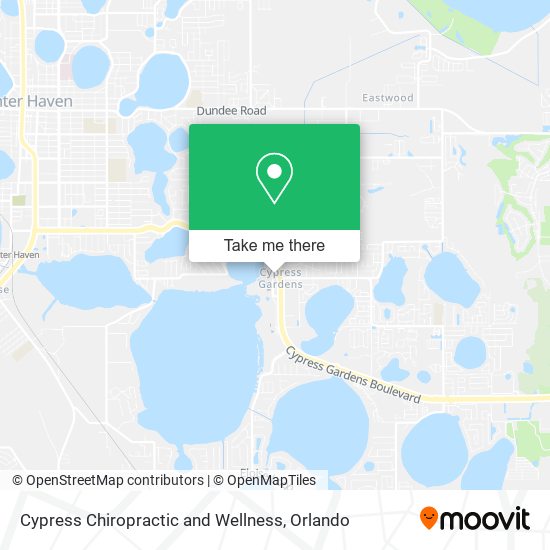 Mapa de Cypress Chiropractic and Wellness