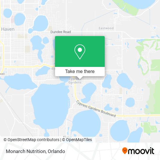 Mapa de Monarch Nutrition