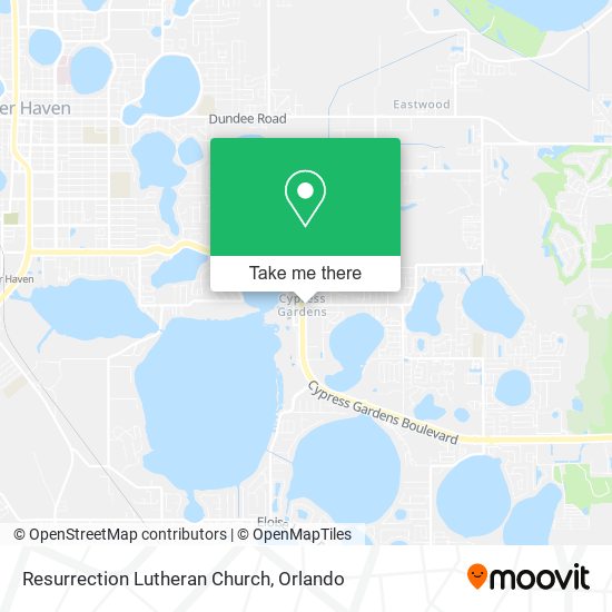 Resurrection Lutheran Church map