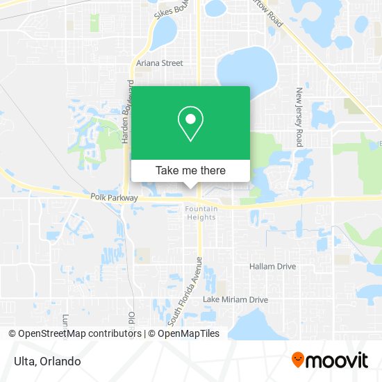 Ulta map