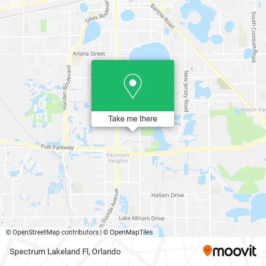 Spectrum Lakeland Fl map