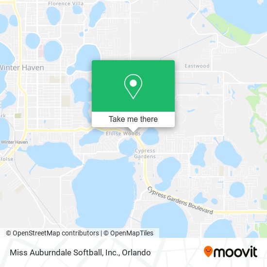 Miss Auburndale Softball, Inc. map