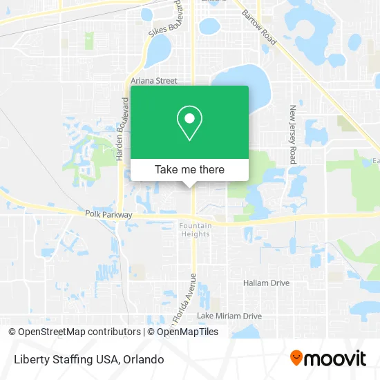 Liberty Staffing USA map