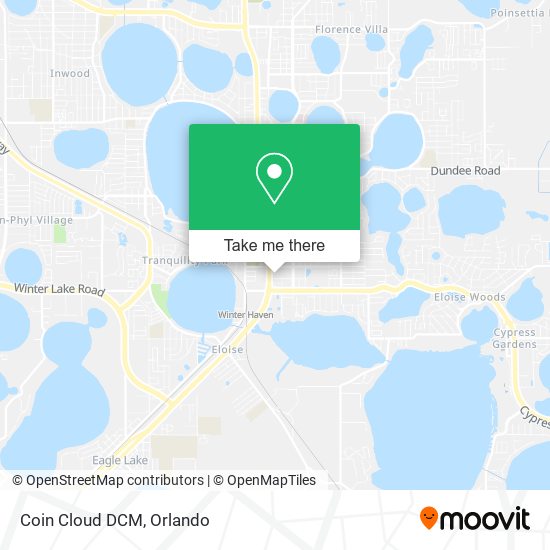 Coin Cloud DCM map