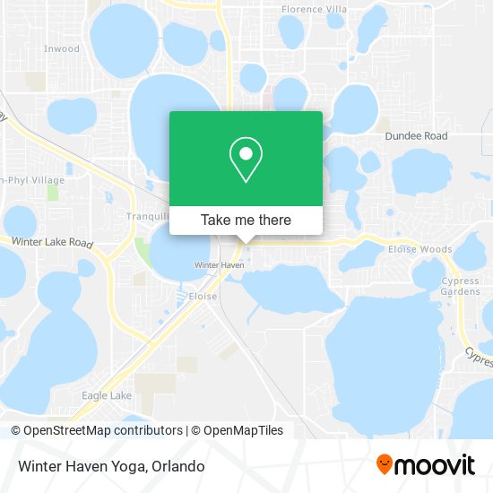 Mapa de Winter Haven Yoga