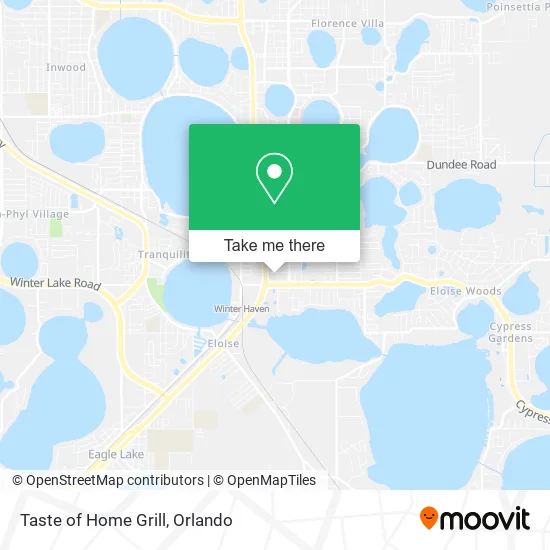 Mapa de Taste of Home Grill