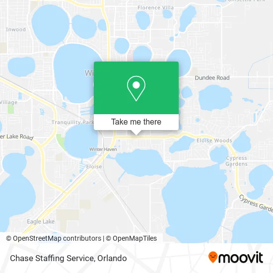 Mapa de Chase Staffing Service