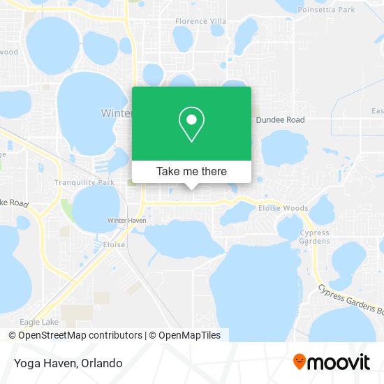 Yoga Haven map