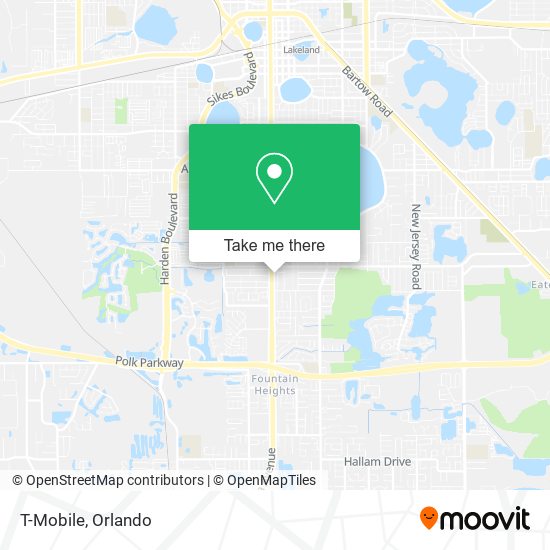 T-Mobile map