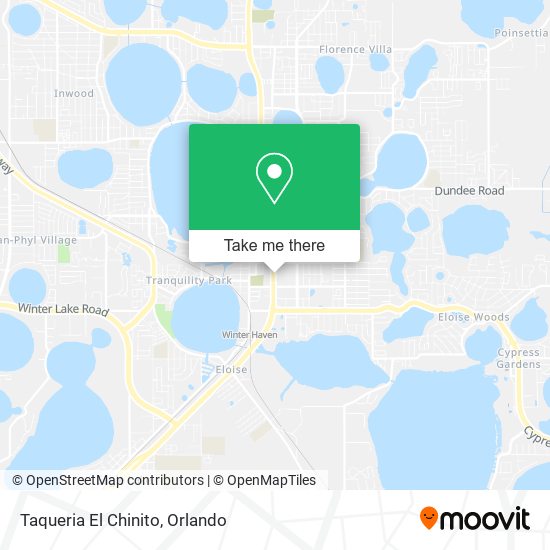 Mapa de Taqueria El Chinito
