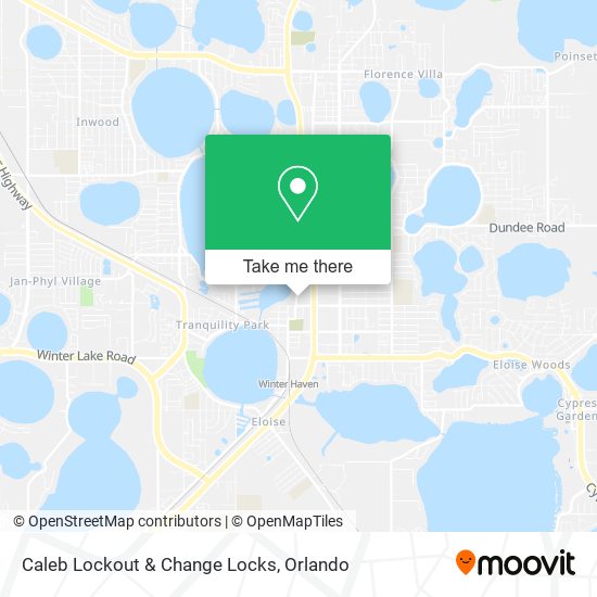 Caleb Lockout & Change Locks map