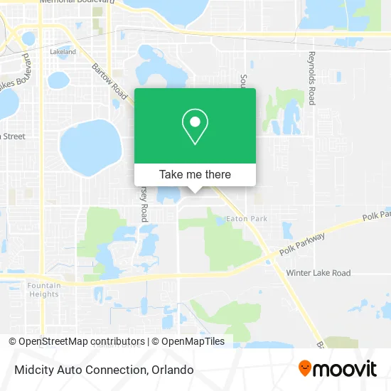 Midcity Auto Connection map