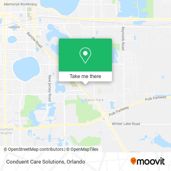 Conduent Care Solutions map