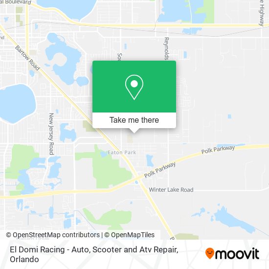El Domi Racing - Auto, Scooter and Atv Repair map
