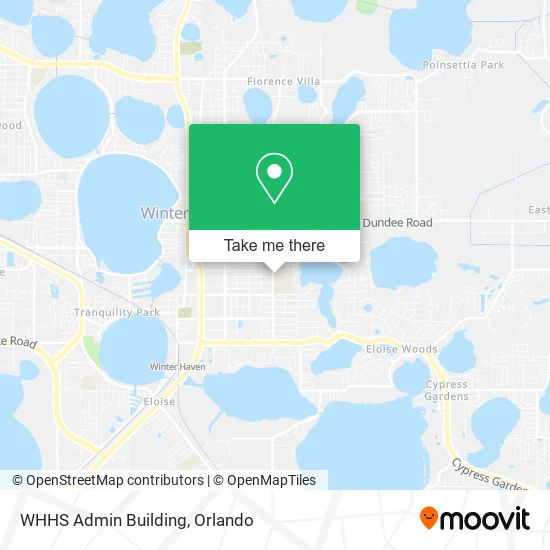 WHHS Admin Building map