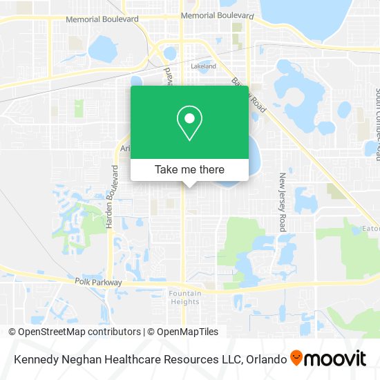 Kennedy Neghan Healthcare Resources LLC map