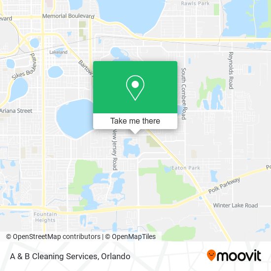 Mapa de A & B Cleaning Services