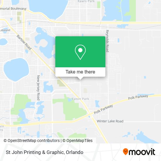 Mapa de St John Printing & Graphic