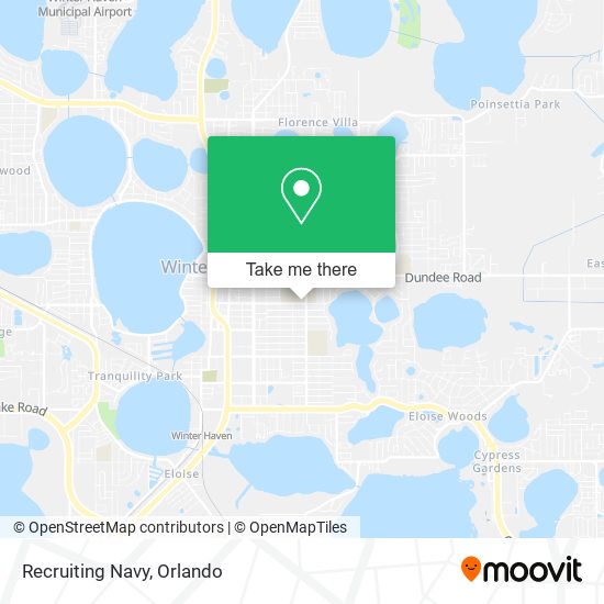 Mapa de Recruiting Navy