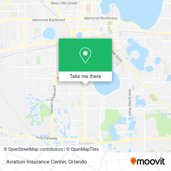 Aviation Insurance Center map