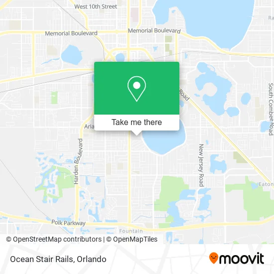 Ocean Stair Rails map