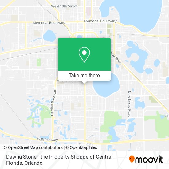 Mapa de Dawna Stone - the Property Shoppe of Central Florida