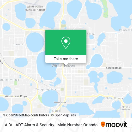 Mapa de A Dt - ADT Alarm & Security - Main Number