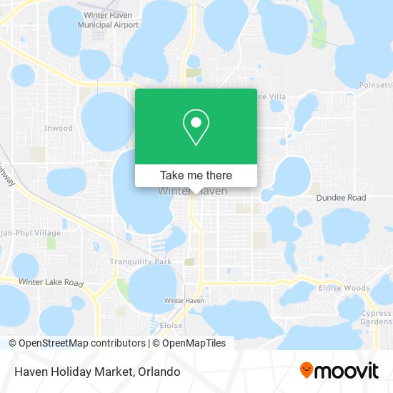 Haven Holiday Market map