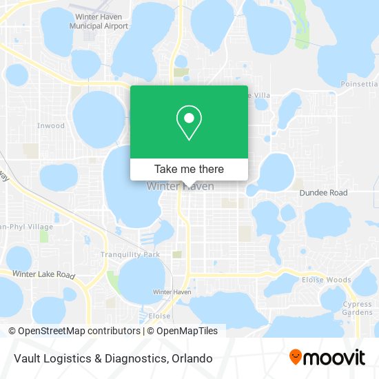 Vault Logistics & Diagnostics map