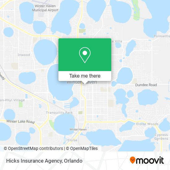 Hicks Insurance Agency map