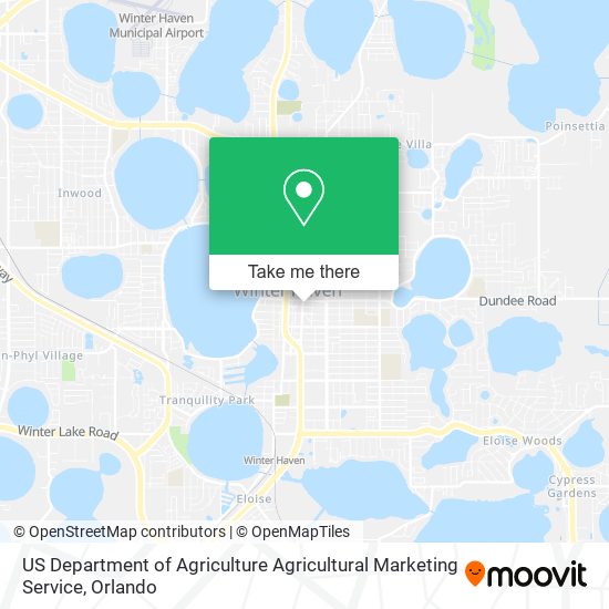 US Department of Agriculture Agricultural Marketing Service map