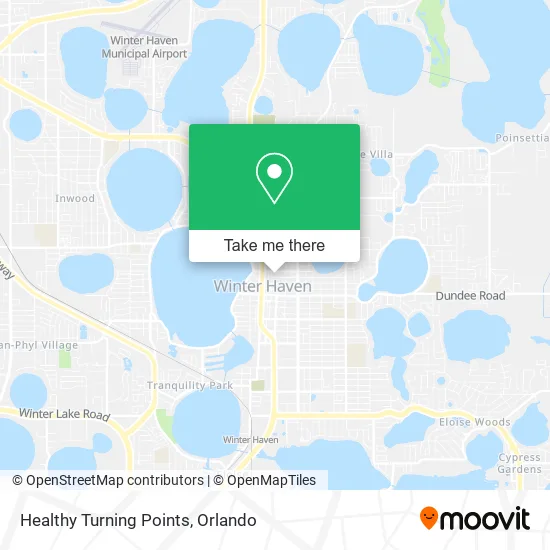 Healthy Turning Points map