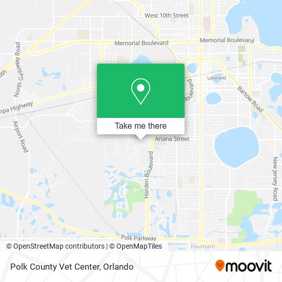 Polk County Vet Center map
