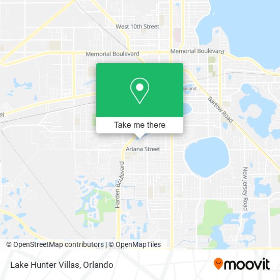 Mapa de Lake Hunter Villas