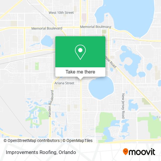 Improvements Roofing map
