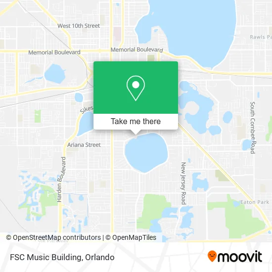 FSC Music Building map