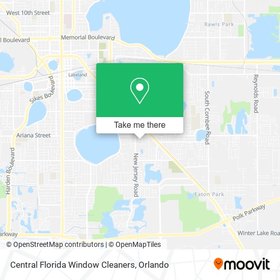 Mapa de Central Florida Window Cleaners