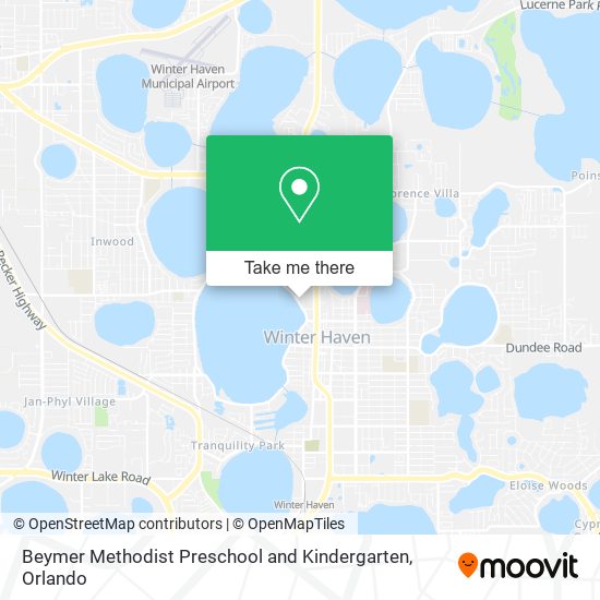 Mapa de Beymer Methodist Preschool and Kindergarten