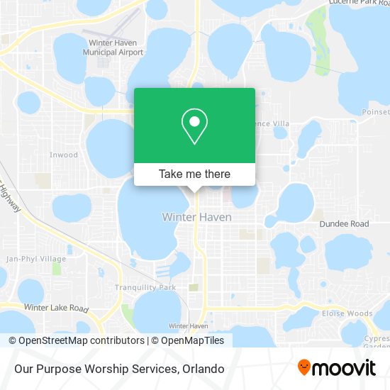 Mapa de Our Purpose Worship Services