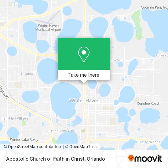 Mapa de Apostolic Church of Faith in Christ