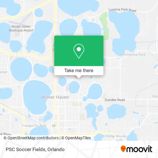 PSC Soccer Fields map