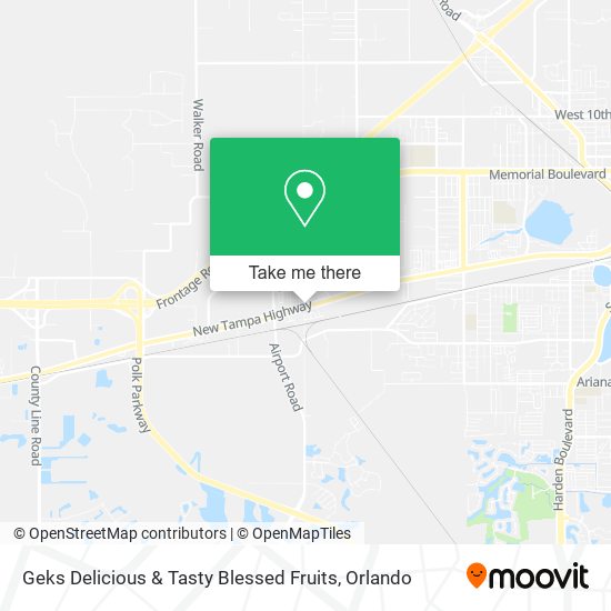 Mapa de Geks Delicious & Tasty Blessed Fruits