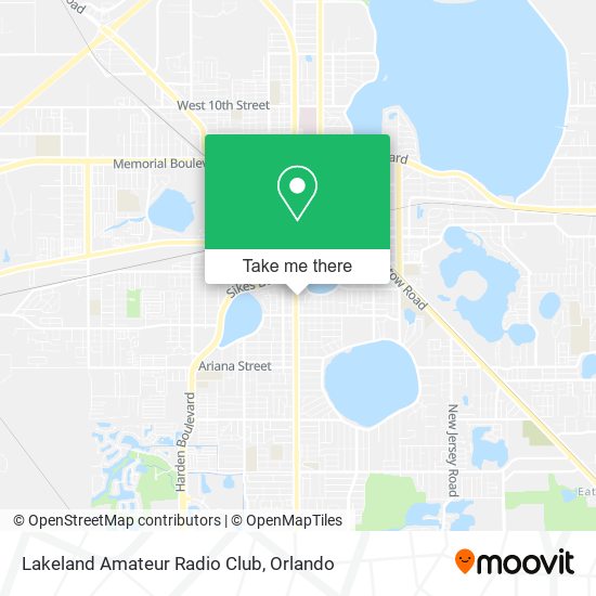 Lakeland Amateur Radio Club map