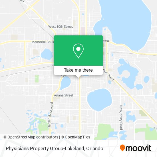 Physicians Property Group-Lakeland map