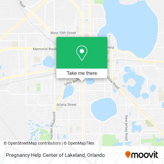 Mapa de Pregnancy Help Center of Lakeland