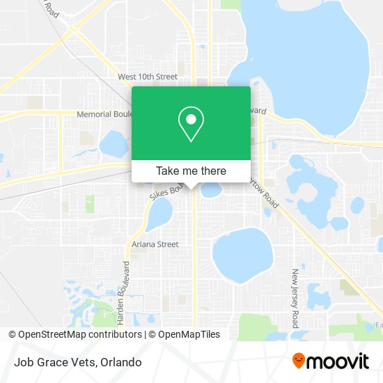 Mapa de Job Grace Vets