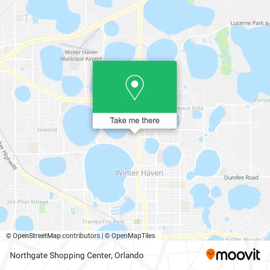 Northgate Shopping Center map