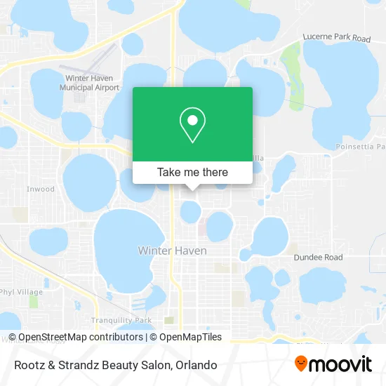 Mapa de Rootz & Strandz Beauty Salon