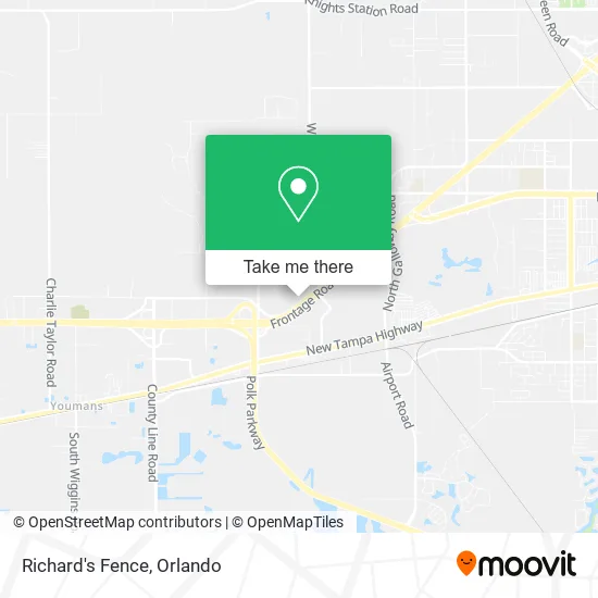 Richard's Fence map